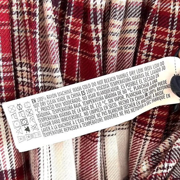 FOREVER 21 Plaid Babydoll Dress - Picture 4 of 5